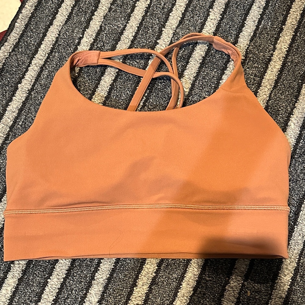 Lululemon Athletica Strappy Back Sports Bra - Brown